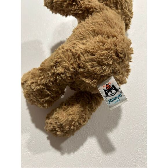 Jellycat Bumbly Bear Plush 12” (standing up) Brown Stuffed Animal Teddy Retired - Picture 2 of 9